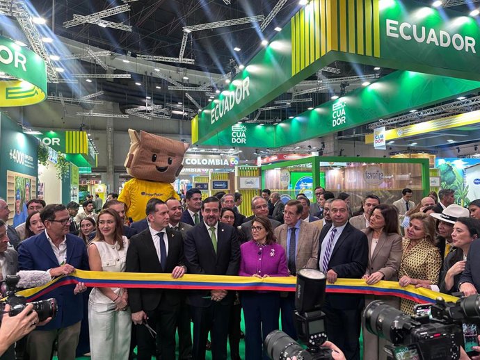 Inauguración del stand del Ecuador en Fruit Atracction