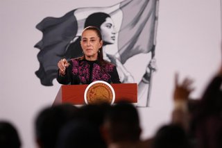 28 September 2026, Mexico, Mexico City: Mexican President Claudia Sheinbaum Pardo 