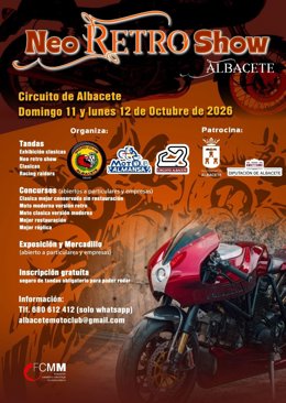 Cartel del 'Neo Retro Show'.