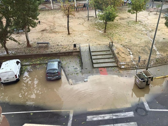 Granizada en Talavera.