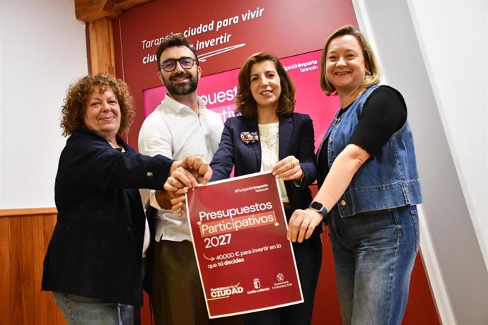 Presentación de los presupuestos participativos.