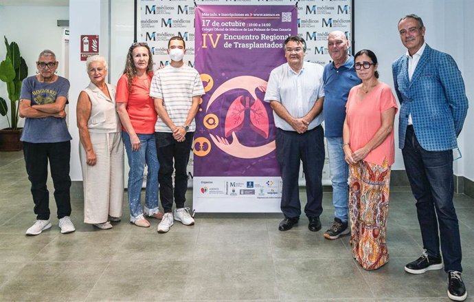 Presentación del IV Encuentro Regional de Personas Trasplantadas de Canarias