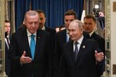 Foto: Erdogan traslada a Putin la necesidad de garantizar la seguridad en el mar Negro tras los últimos ataques