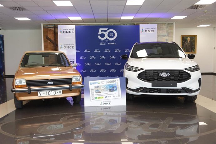 Ford España y el Grupo Social ONCE conmemoran el 50.º aniversario de la planta de Almussafes con un cupón dedicado a la inclusión laboral