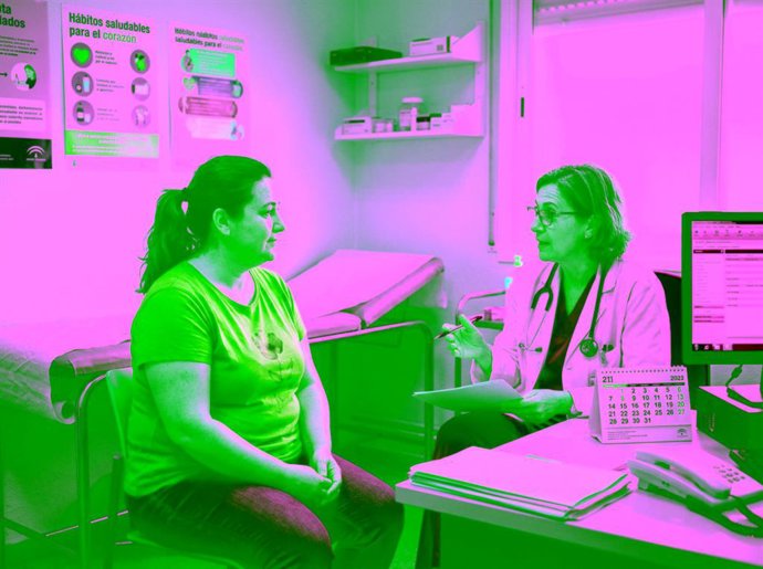 Consulta médica.