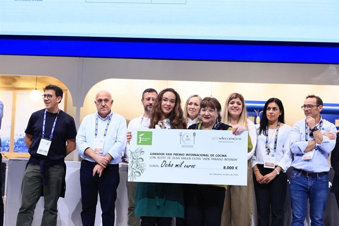 Marta Oti, del restaurante Fontané, recibe el XXIII Premio de Cocina con AOVE 'Jaén, paraíso interior'
