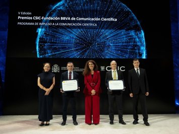 Josep Corbella y Carlos Briones, Premios CSIC-Fundación BBVA de Comunicación Científica