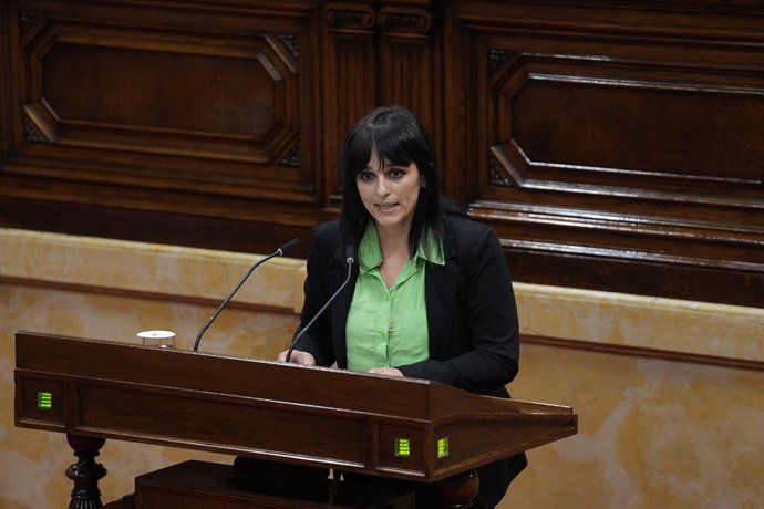 La diputada d'Aliança Catalana, Sílvia Orriols