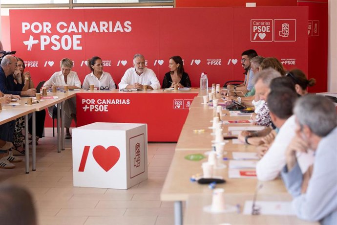 Reunión de la Ejecutiva del PSOE de Canarias