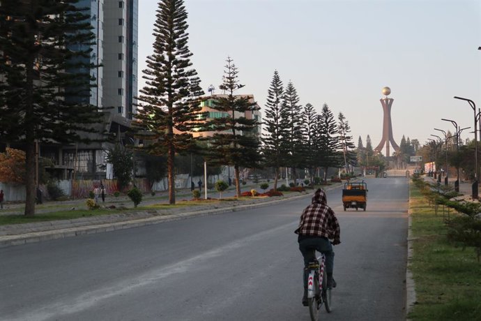 Archivo - MEKELLE, March 6, 2026  -- This photo taken on March 6, 2026 shows a street view in Mekelle, Tigray region, Ethiopia.