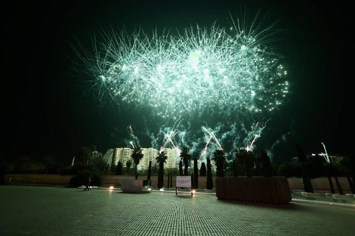 Archivo - Arxiu - Castell de focs artificials en imatge d'arxiu