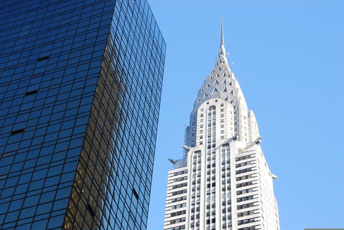 Emblemático edificio Chrysler en Nueva York