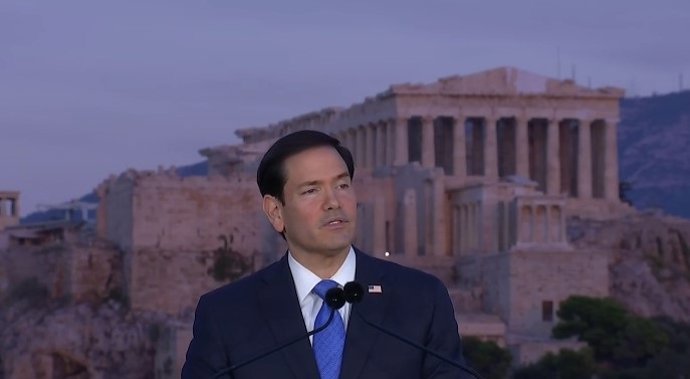 O secretário de Estado dos Estados Unidos, Marco Rubio