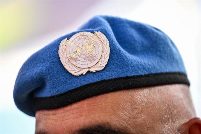 Archivo - Imagen de archivo de un militar de la FINUL 