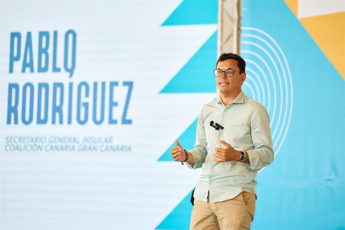 Archivo - Secretario general de Coalición Canaria en Gran Canaria, Pablo Rodríguez