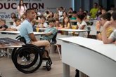 Foto: Sergio Garrote abre en Reus el proyecto 'Valors Olímpics' de la UFEC