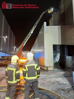 Imagen del incendio.