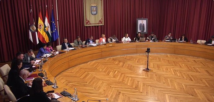 Imagen del pleno del Ayuntamiento de Logroño de octubre de 2026