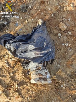 Imagen de la Virgen sustraída de una parroquia en Conil.