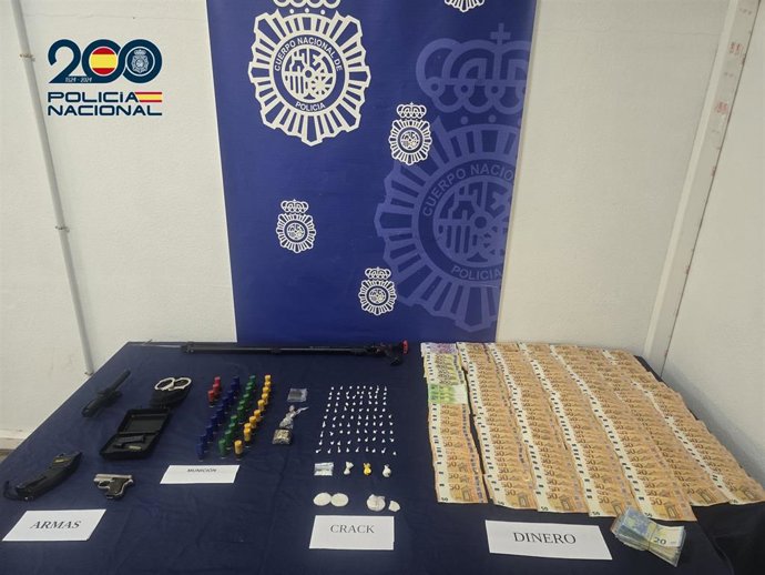Desmantelado un punto de venta de crack y cocaía en la zona centro del Puerto de la Cruz, en Tenerife