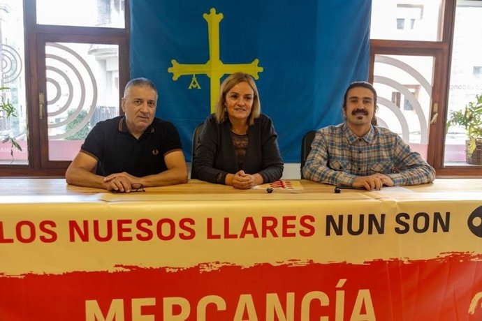 Los portavoces de Somos Asturies
