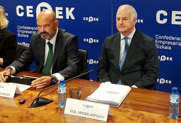 Guillermo Buces y Francisco Javier Azpiazu, de Cebek