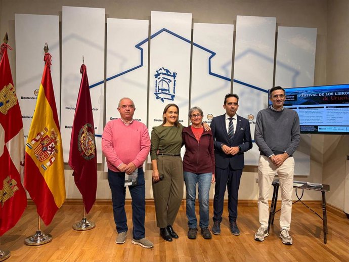 Presentación del 'Festival de los libros' en la Diputación.