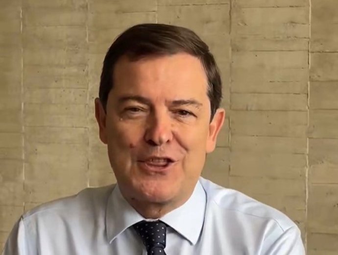 Alfonso Fernández Mañueco en su vídeo electoral para el 29N
