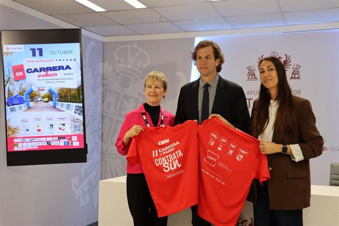 Presentación de la carrera y paseo inclusivo 'Contrata Sin' de Cruz Roja.