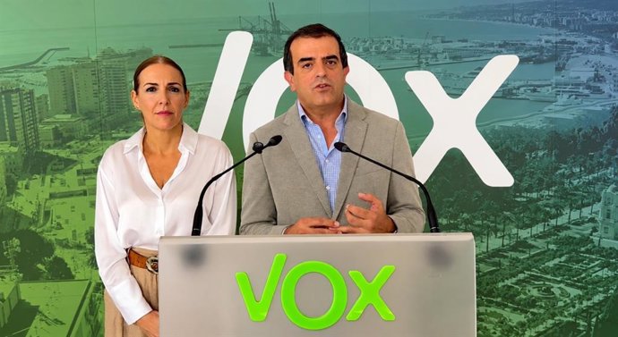 Antonio Sevilla, presidente provincial de Vox en Málaga y parlamentario en una imagen de archivo.