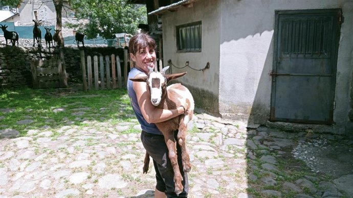 Aránzazu Santiago, galardonada en la modalidad 'Tradición y el Desarrollo Rural' de los Premios Diputación de León a la Mujer Rural 2026.