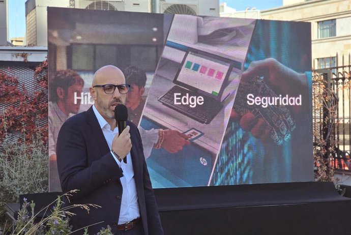 Fotografía del director general de Impresión de HP Iberia, Pedro Brito.