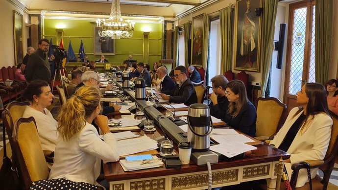 Pleno del Ayuntamiento de Oviedo.