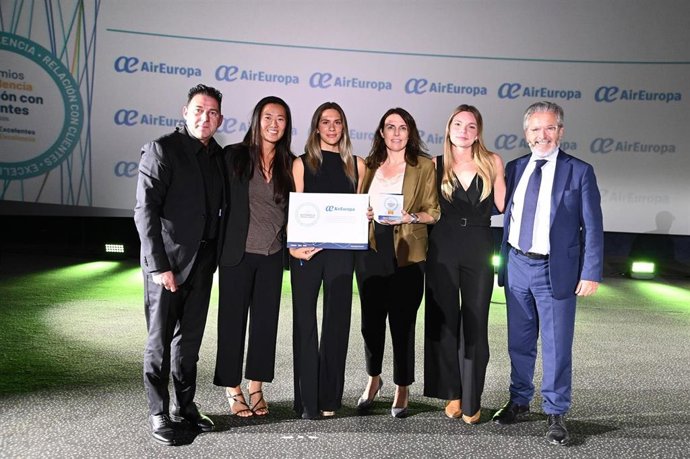 Air Europa recibe un reconocimiento en los Premios Excelencia Relación con Clientes 2026 por su proyecto Air Europa ON.