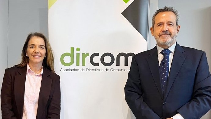 El presidente de Dircom, Joaquín Mouriz, y la presidenta de Asodircom, Gloria Zacarías.