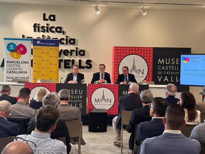 Momento de la reunión del Grupo de Trabajo Lleida-Tarragona de BCL