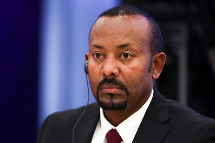 Archivo - RUSSIA, MOSCOW - SEPTEMBER 25, 2025: Ethiopia's Prime Minister Abiy Ahmed Ali attends the World Atomic Week 2025 international forum at the VDNKh exhibition centre
