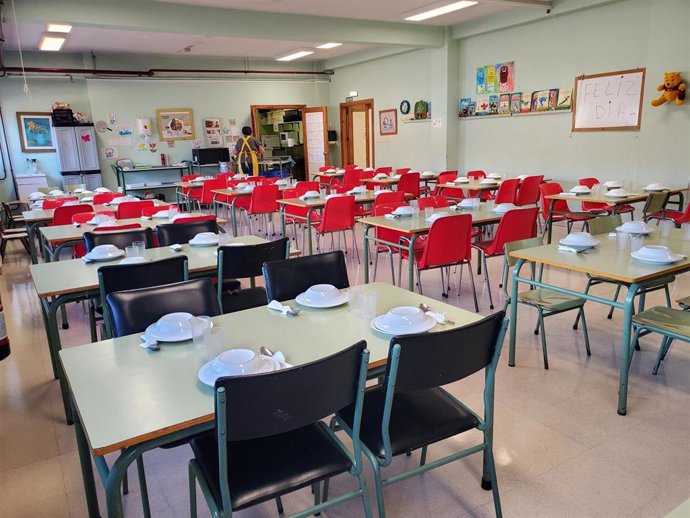 Comedor del CEIP Versalles.