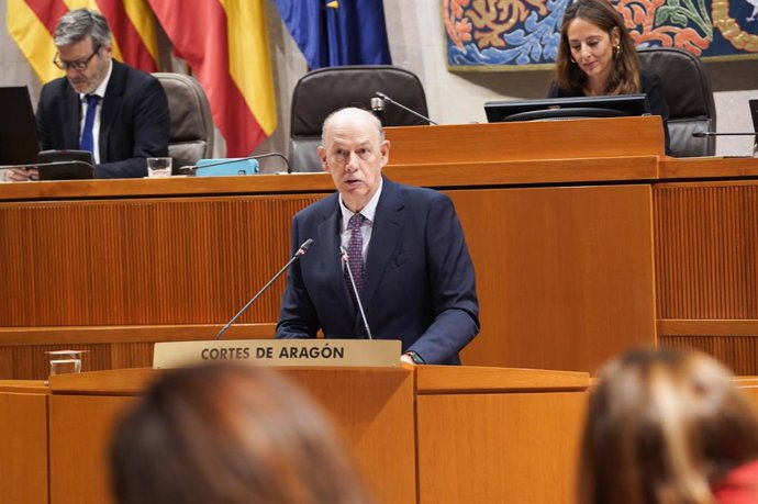 El consejero de Sanidad del Gobierno de Aragón, Ángel Sanz.