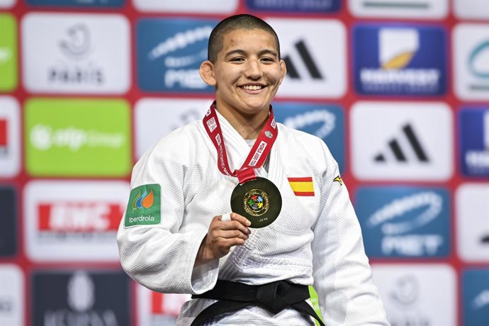 Archivo - Arquivo - Ai Tsunoda Roustant, da Espanha, durante o evento Paris Grand Slam 2025 do IJF World Judo Tour, na Accor Bercy Arena, em Paris, França, em 2 de fevereiro de 2025 - Foto: Victor Joly / DPPI