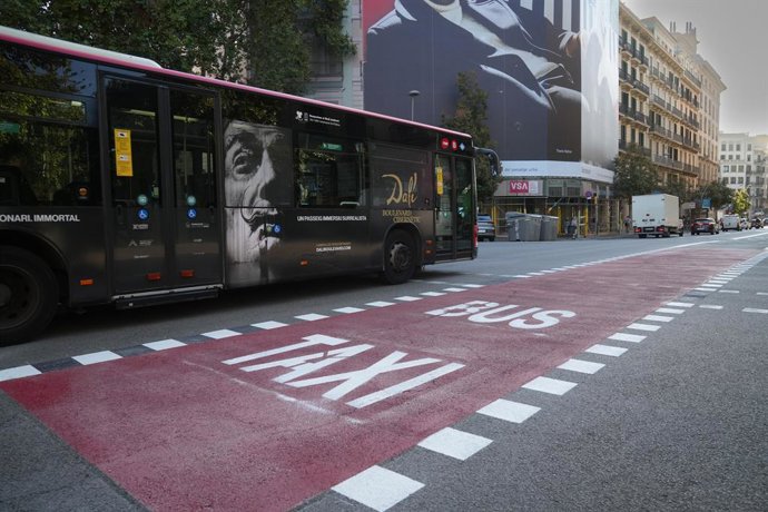 Un autobús de TMB
