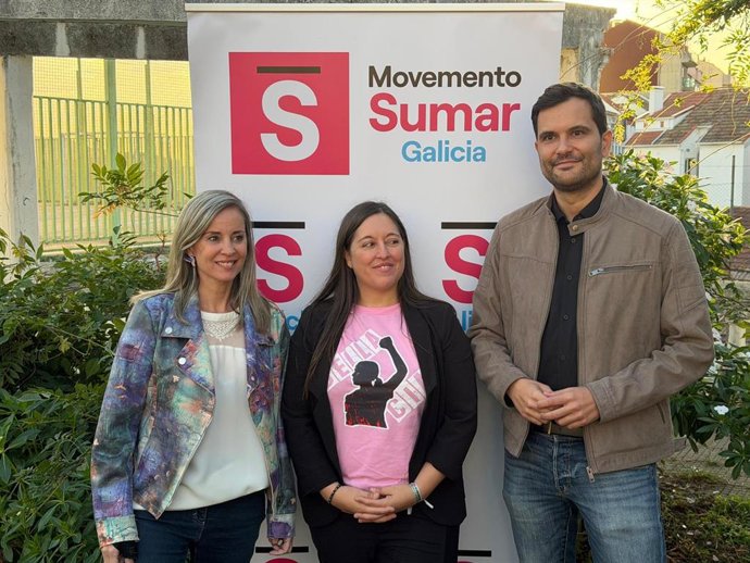 Verónica Barbero, Gloria Alonso y Paulo López.