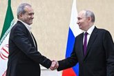 Foto: Putin declara su respaldo al presidente de Irán y asegura que Teherán no tiene culpa alguna en la guerra con EEUU