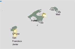 El tiempo hoy, viernes 9 de octubre, en Baleares.
