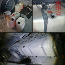 Imagen del material interceptado