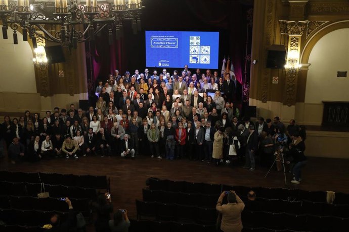 Clausura del Congreso de Asturianía que se ha celebrado en Buenos Aires.