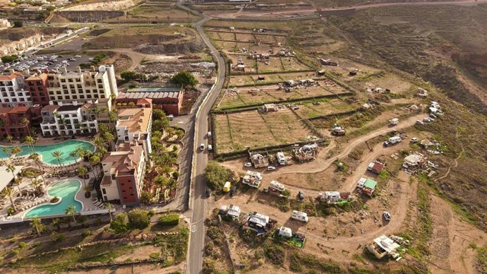 Archivo - Puertito de Adeje, en Tenerife