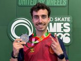 Foto: India González, Enrique Rubio y Julián Fernández-Campón suman tres medallas en los World Skate Games