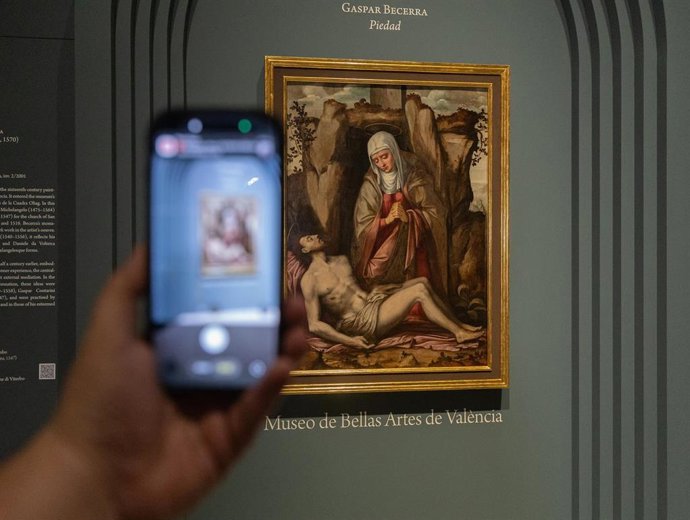 Archivo - ‘La Piedad’ de Gaspar Becerra, en la Galería de las Colecciones Reales, a 3 de marzo de 2026, en Madrid (España).