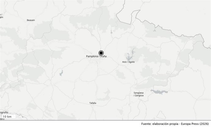 Un terremoto de 3,6 grados afecta a la Comarca de Pamplona y es sentido por la población.